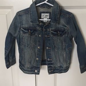 Gender neutral jean jacket